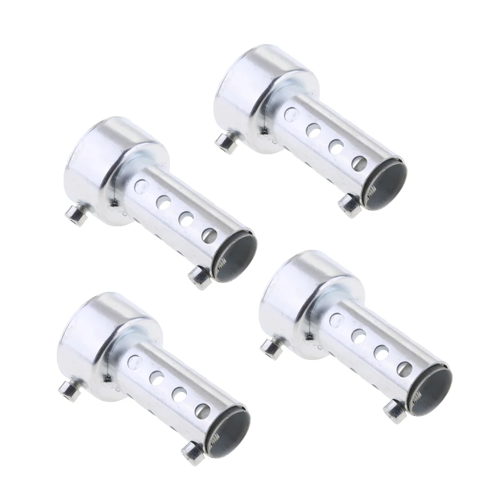 4 шт. универсальный мотоцикл выхлопной может убийца глушитель перегородка 42 мм |