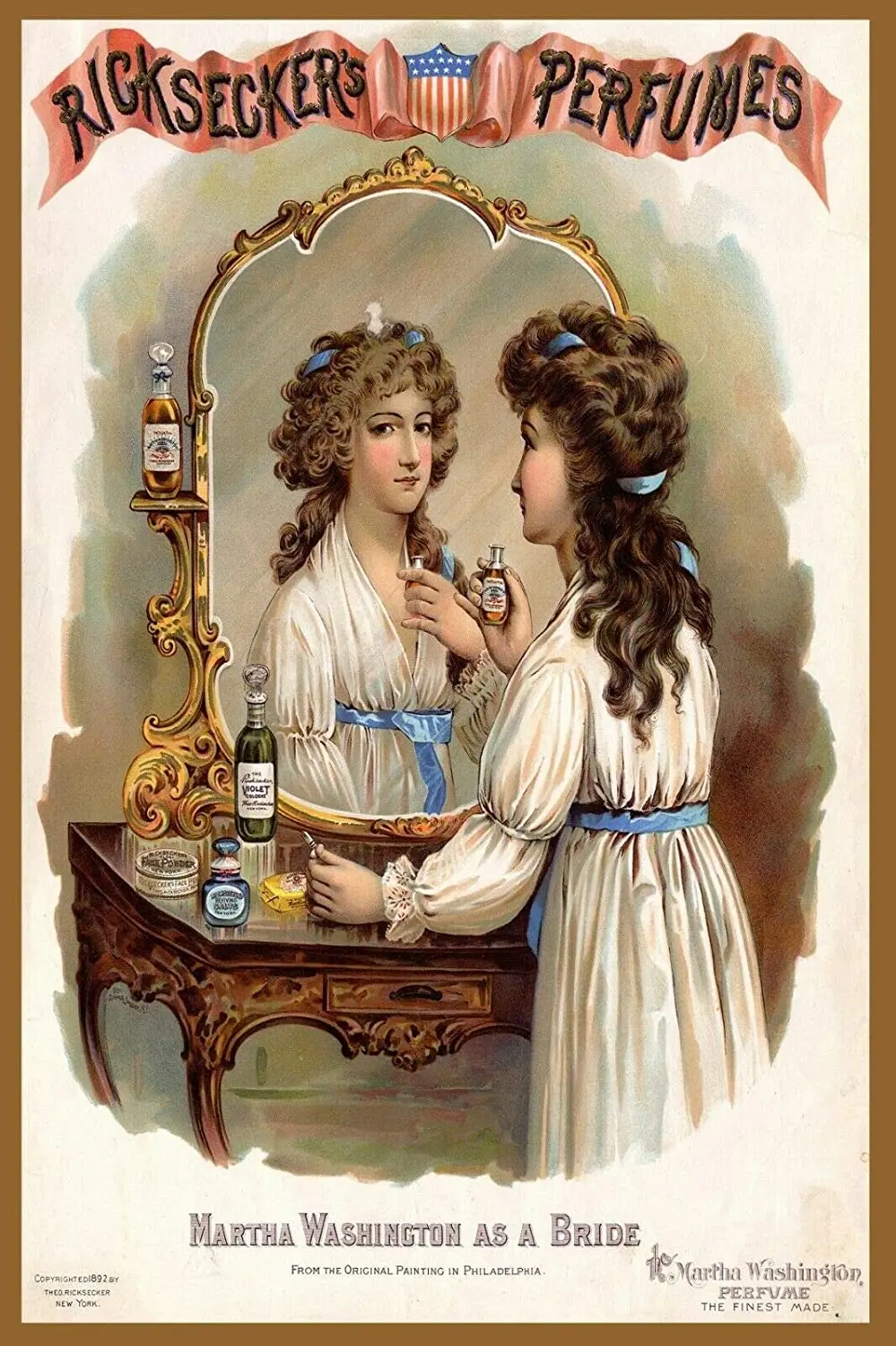 

Perfumes Wall Decor Metal Tin Sign 12x8 Inch