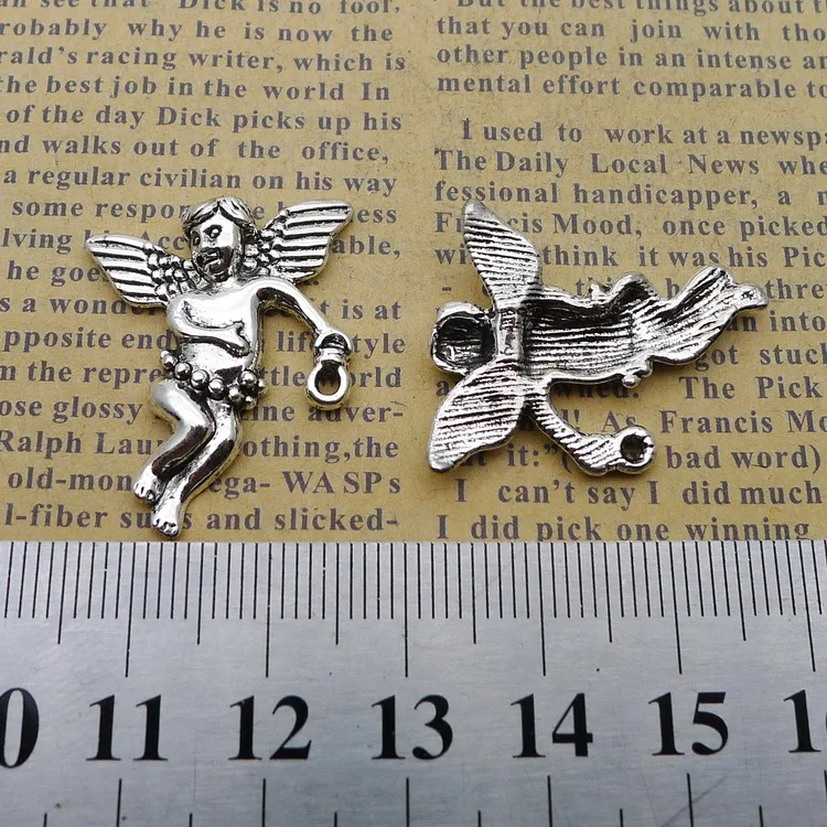 

22*28mm 2.8G Alloy Angel antique for jewelry making DIY Accessorie Pendant 50pcs/Bags