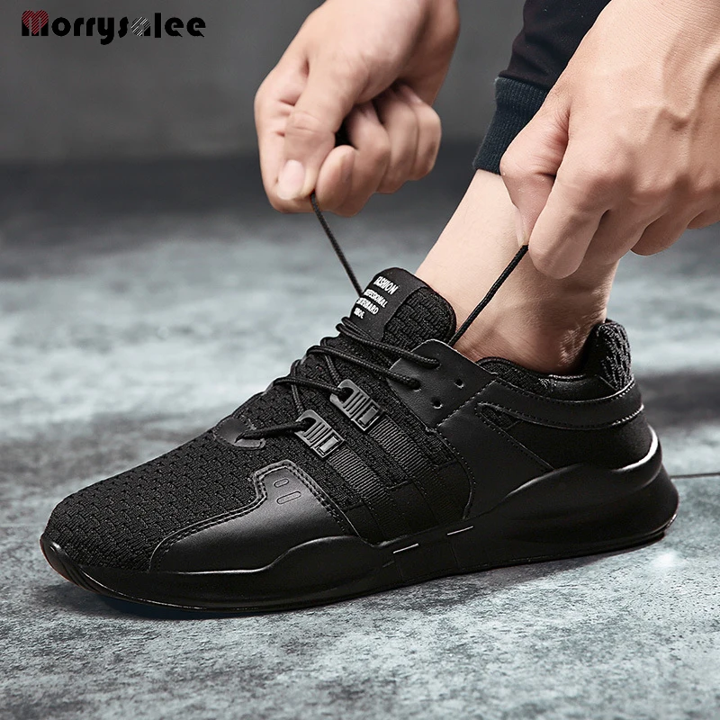 2022 Autumn Men's  Shoes  Sneakers Breathable Comfortable Sports Running Shoes Men's Korean-style Casual Large Size