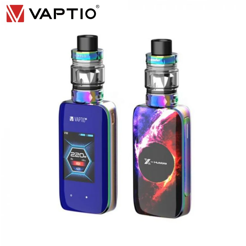 Vaptio X с буфами на рукавах Box Mod 220 Вт Vape электронная сигарета 510 нить мод 2 &quotTFT экран