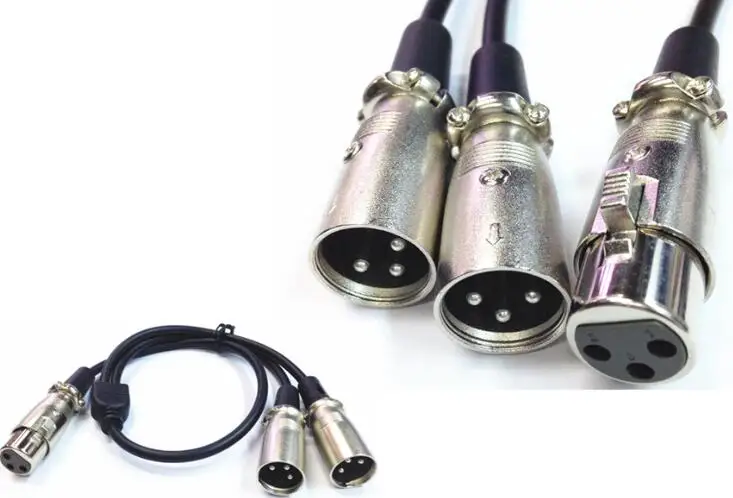

1.5M XLR Female Y-Split