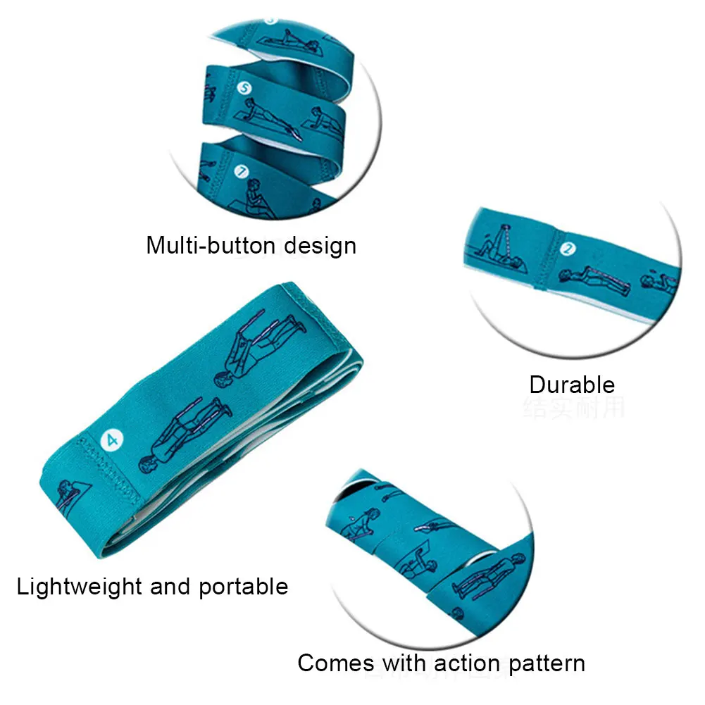 

Fitness Stretching Band Resistance Band Yoga Dance Training Band Tension Band Posture Stretch Band Home Fitness