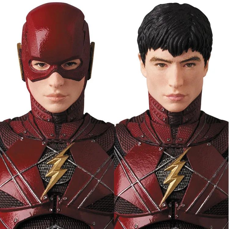 MAFEX 058 DC Justice League флэш BJD ПВХ фигурка Коллекционная модель игрушки 16 см|Игровые