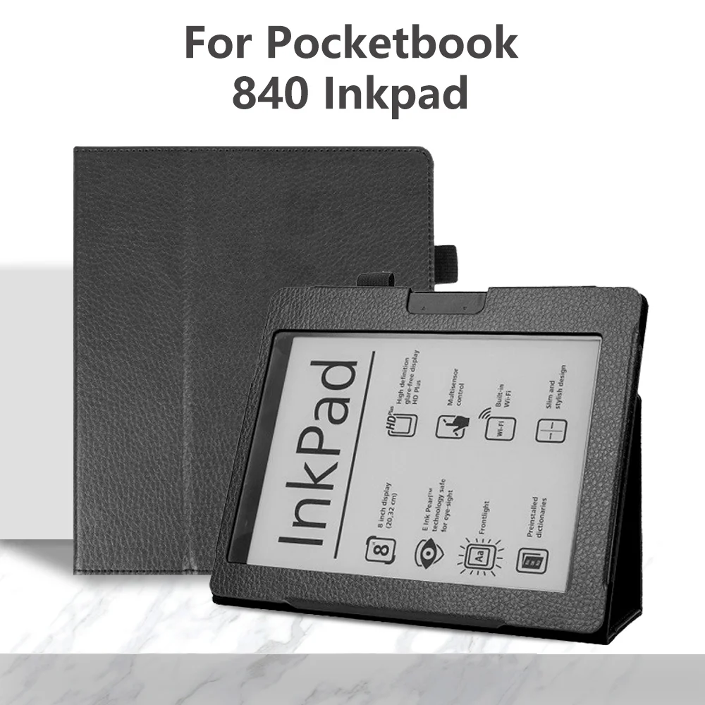 

High quality PU leather cover case protective cover case for pocketbook 840 Inkpad 2 pocketbook Inkpad ereader