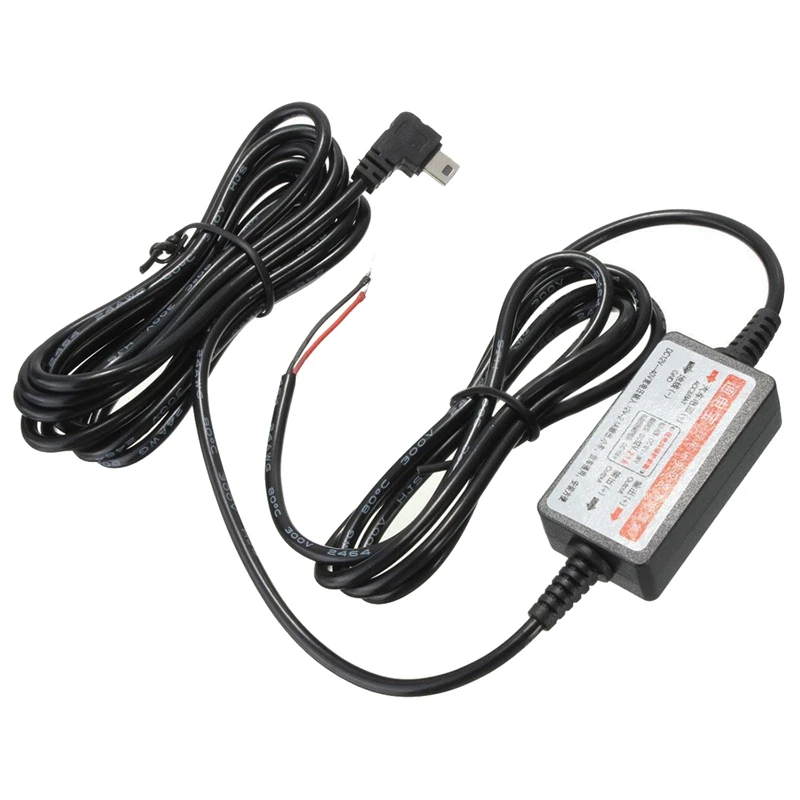 12V 23V до 5V 2.0A мини USB порт провод кабель комплект GPS камера автомобильное зарядное устройство|ЗУ и