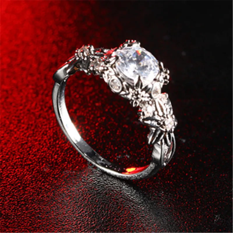 Новое серебряное кольцо классическое изящное красивое темпераментное женское