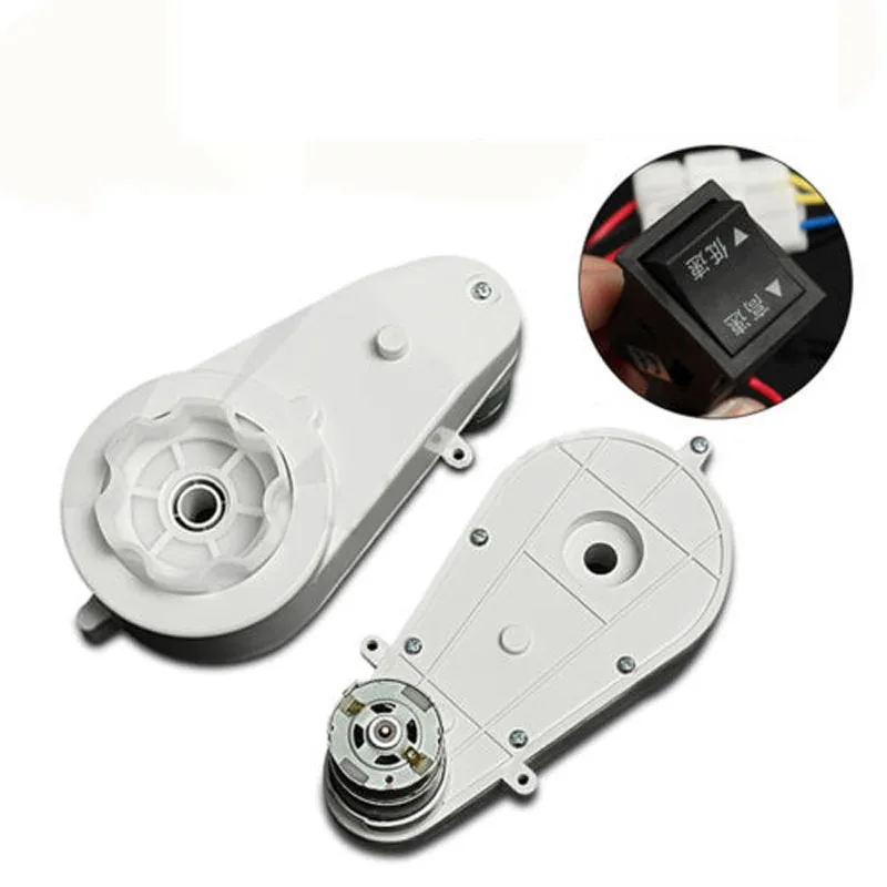 Регулируемый мотор коробка передач части инструмента 2 шт 30000 об/мин