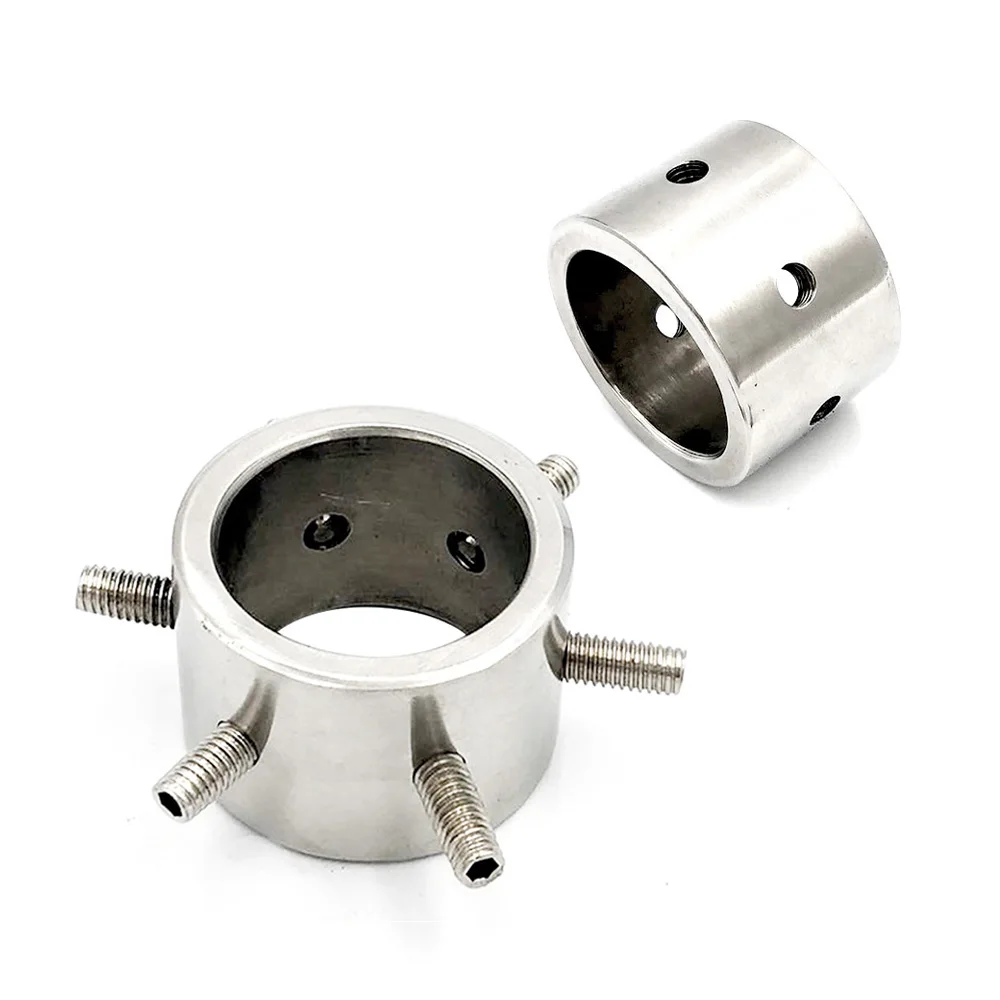 БДСМ устройство целомудрия кольцо на член из нержавеющей стали замок для мужчин