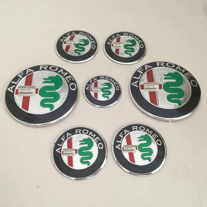 1-7 шт. колпачки-эмблемы автомобиля ALFA ROMEO 2x74 мм 4x50 | Автомобили и мотоциклы