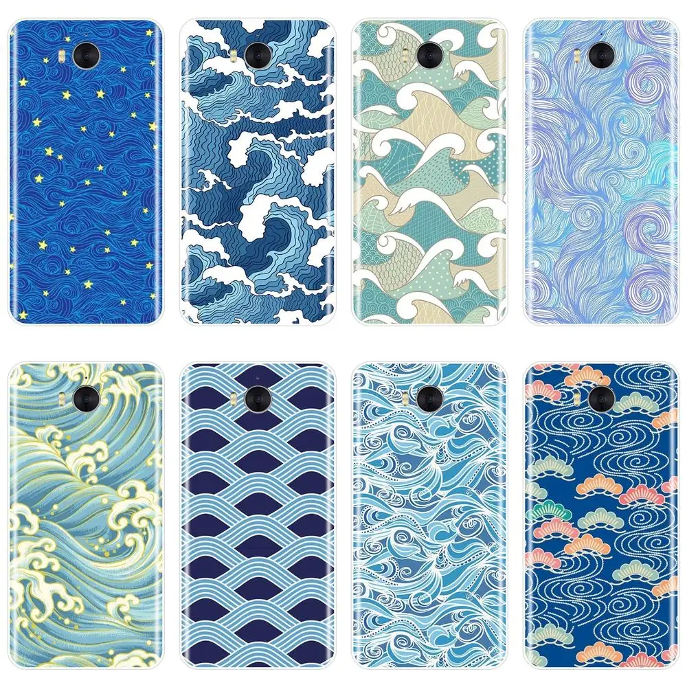 Мягкий чехол из ТПУ для Huawei Y5 Y6 Y7 Prime 2018 Y9 2019 художественный волнистый силиконовый