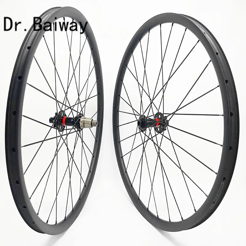 29 дюймов mtb 40*28 ассиметричная бескамерная UD/3K/12K углеродная колесная 791/792 через