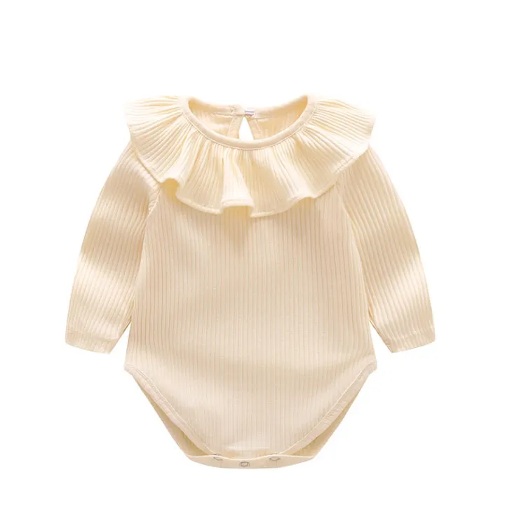 Комбинезоны для маленьких девочек модная весенняя одежда новорожденных Детский