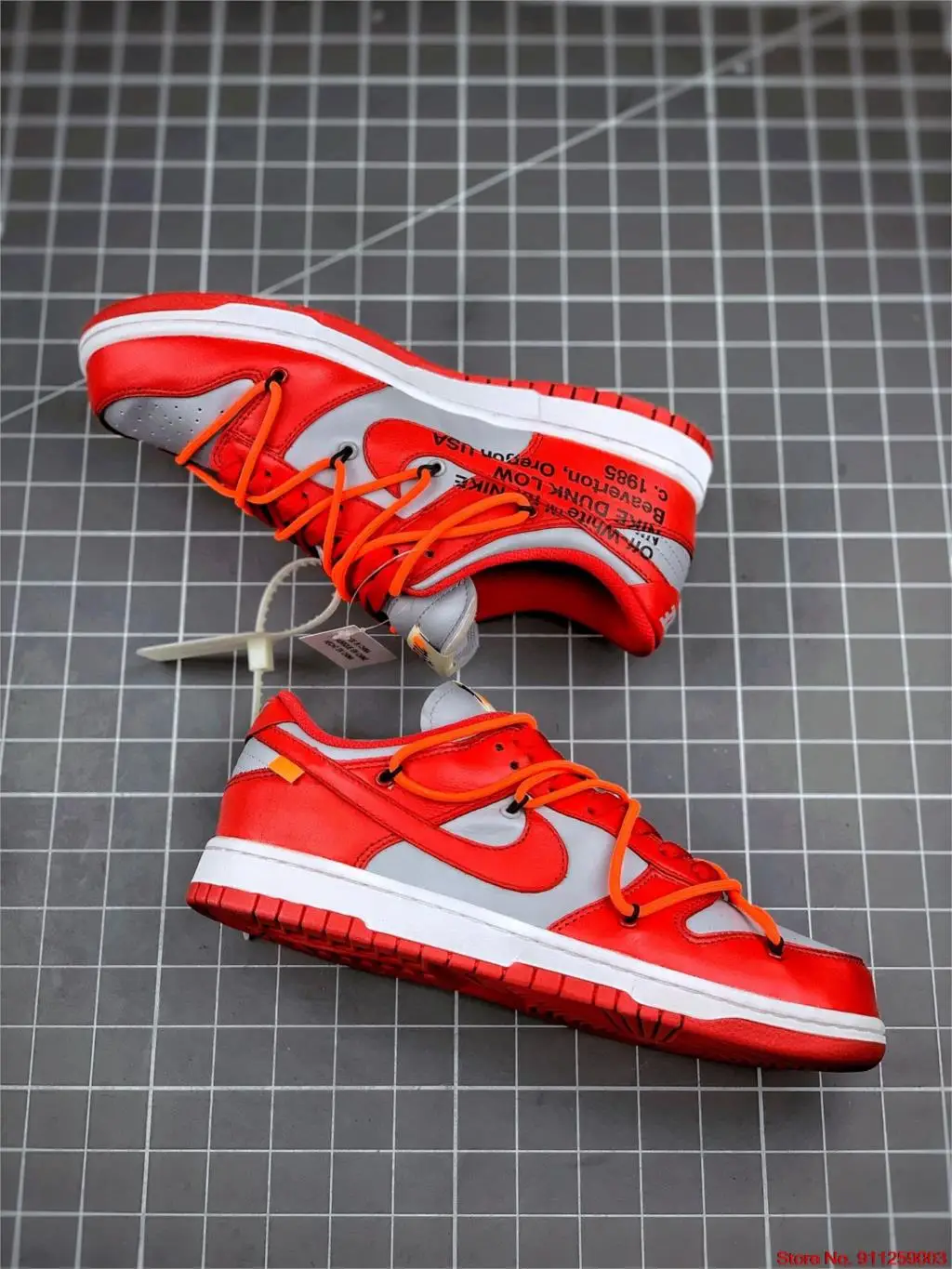 

Men's Off-White x SB Dunk Low Sneakers Kasina Men's Women's Casual Skateboard Shoes Fashion Outdoor Sports Size 36-45