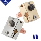 Блок нагревателя Mellow, насадка V6, биметаллический V6-Crazy, для 3D-принтера J-Head HOTEND