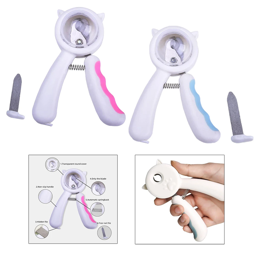 

Professional Stainless Steel Pet Nail Clippers and Trimmer for Cat Dogs (Small/Medium/Large), Dog Nail Clippers Grooming Tools
