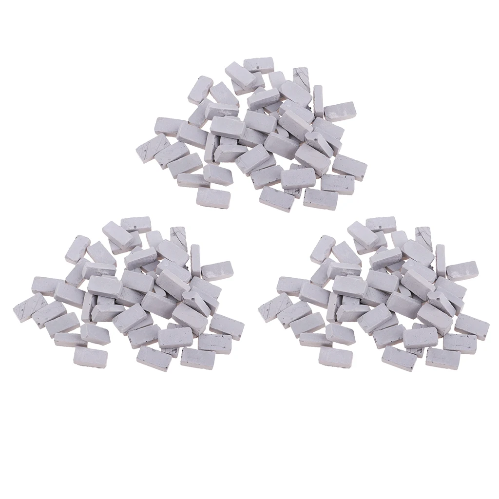 1/16 весы глины с изображением кирпичей серого цвета модель для песка декорации