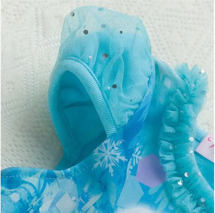 Платья для девочек Летняя одежда малышей Платье принцессы Анны и Эльзы Костюм