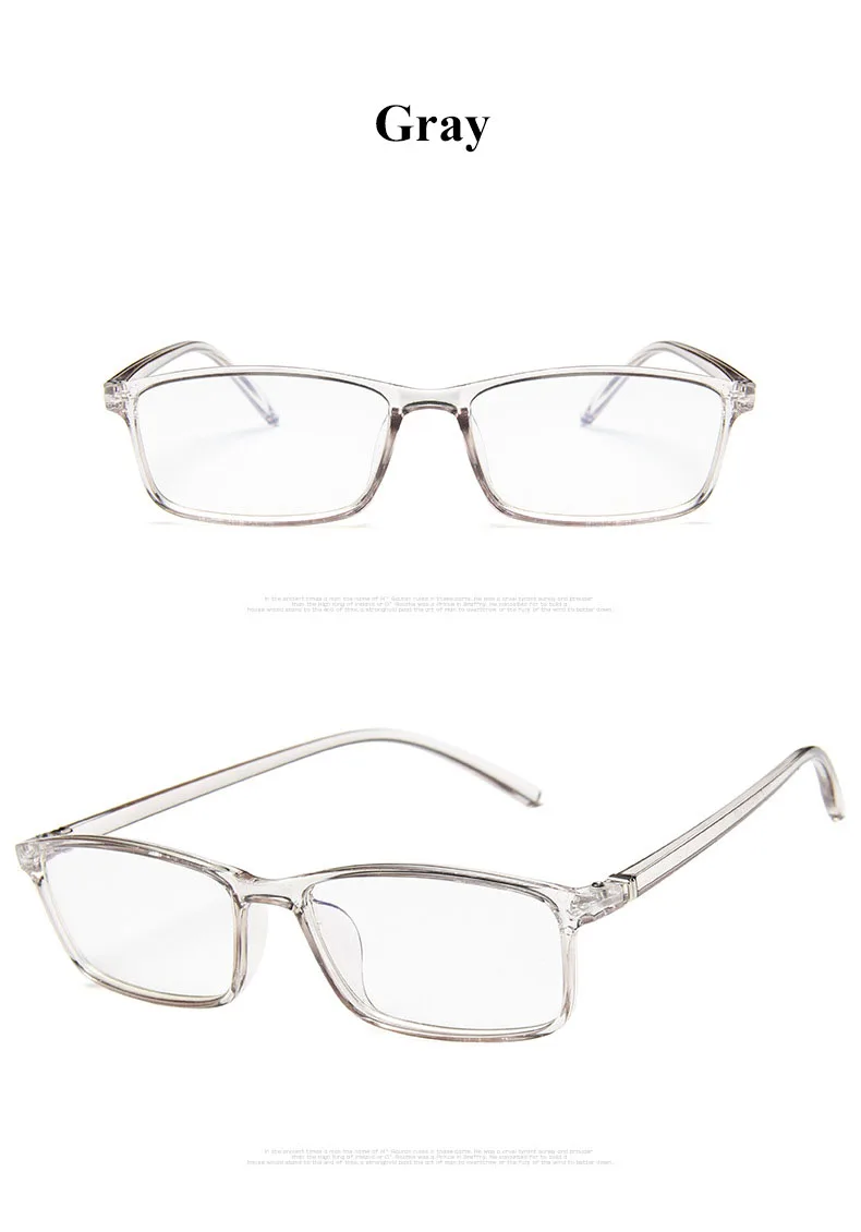 

Anti Light Glasses Ray Blue Fashion Anti Blue Fatigue Protection Blocking Goggles Eye Square Radiation Computer 2021 New