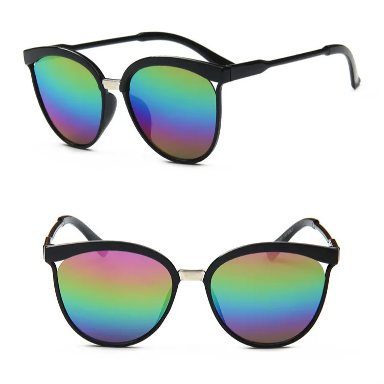 Акула парус винтажные роскошные женские солнцезащитные очки карамельный цвет