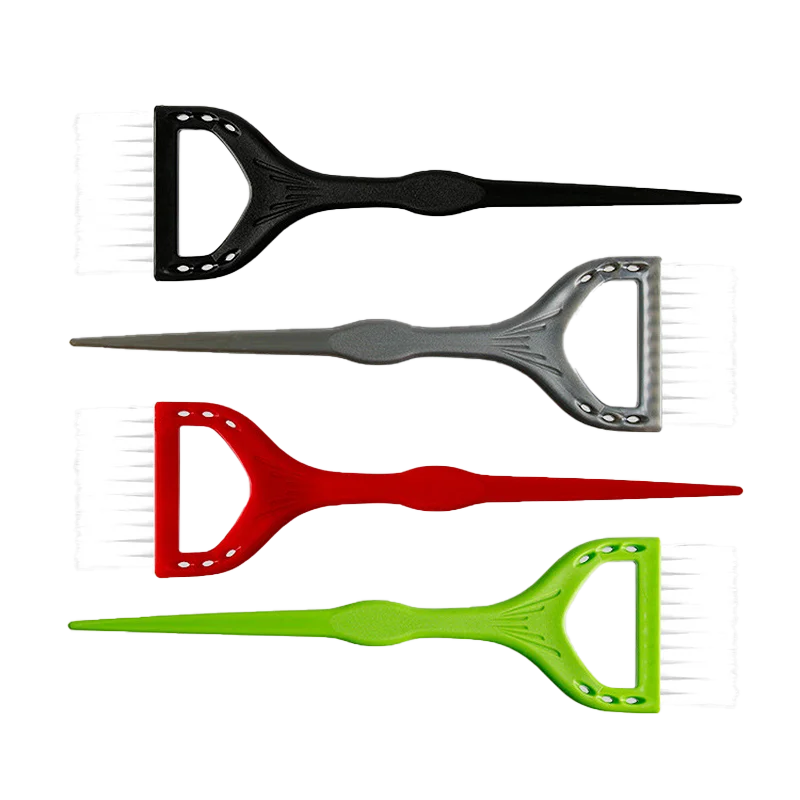 

3Pcs/Lot Professional High Quality Durable Rubber Plastic Hair Dye Brush Hair Perm Tint Bleach Coloring Brushes Comb UN681