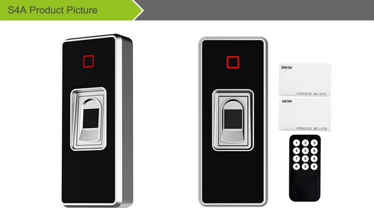 IP68 водонепроницаемая система контроля доступа по отпечаткам пальцев Rfid Контроль доступа Лер Wiegand 26 считыватель отпечатков пальцев антивандальный Открыватель двери