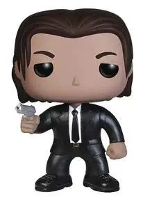 no retail box Funko Pop Movie Pulp fiction Jules Vincent Vega коллекция фигурок виниловая кукла модель игрушки - Цвет: no retail box