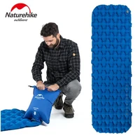 naturehike outdoor camping mat inflatable bag inflatable mattress ultralight tent sleeping pad portable camp moisture proof pad