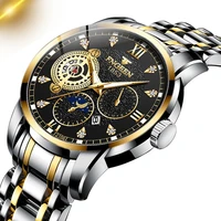2021 sport wristwatch for men top brand stainless steel waterproof clocks men watch military quartz mens watches montre homme