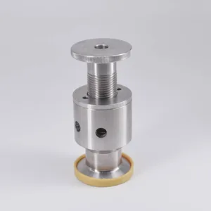 Регулируемый предохранительный клапан с тремя зажимами 1,5-5 бар, 0,5 дюйма, из нержавеющей стали SUS 304 для пивоварения