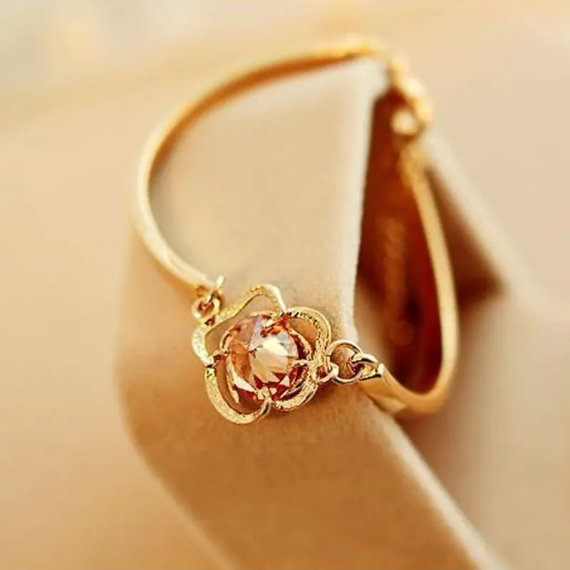 B женские модные элегантные изящные винтажные циркониевые браслеты из сплава