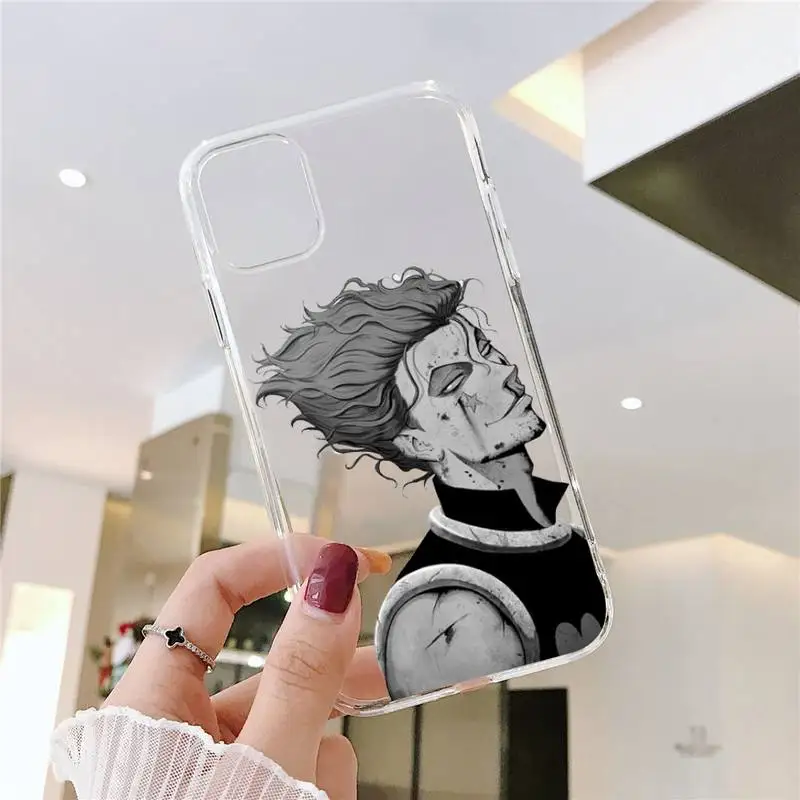 

Hisoka Anime Hunter X hunter Phone Case Transparent soft For iphone 5 5s 5c se 6 6s 7 8 11 12 plus mini x xs xr pro max