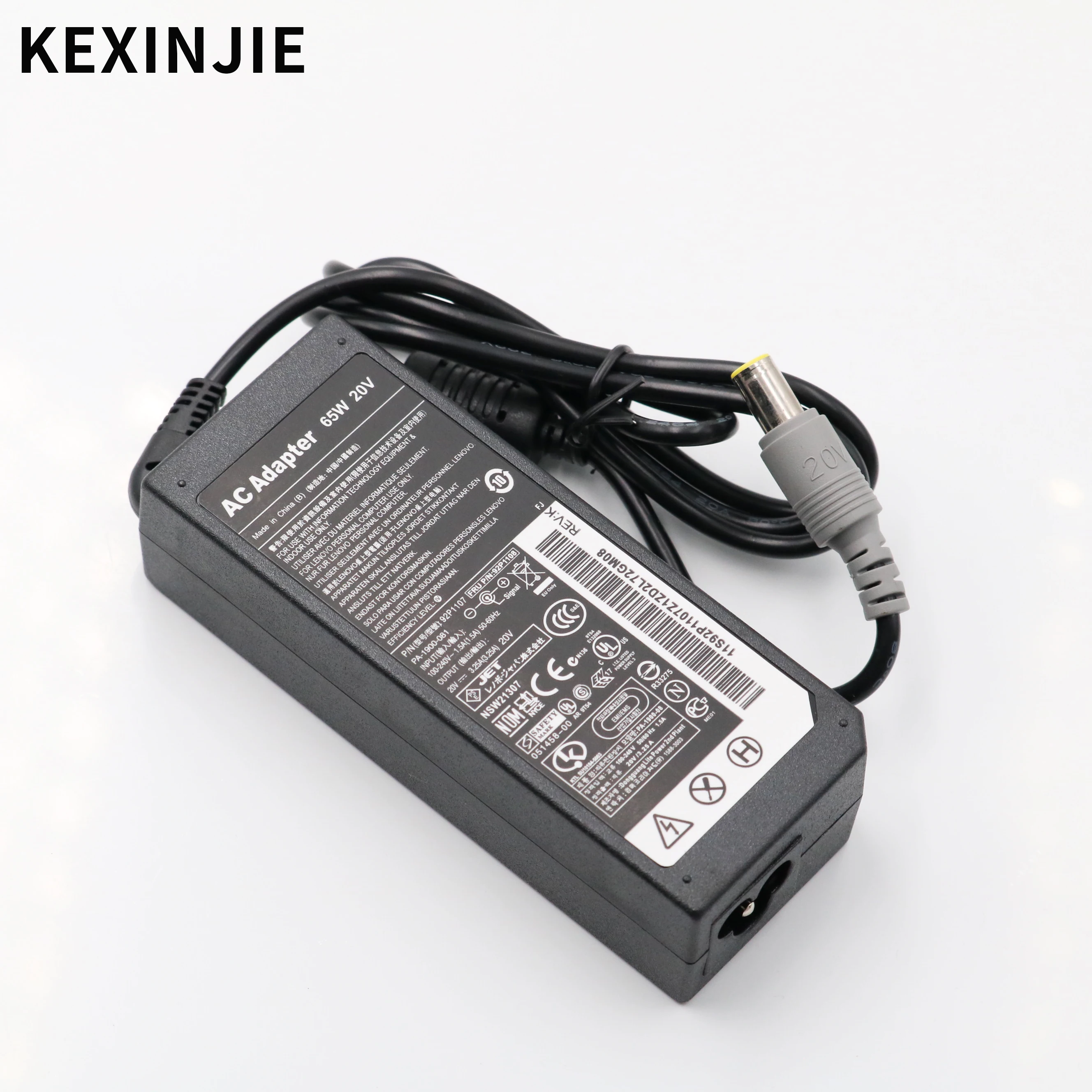 Блок питания для ноутбуков IBM Lenovo ThinkPad X200 X300 R400 R500 T410 T410S T510 SL510 L410 L420 65 Вт 20 в 3 25