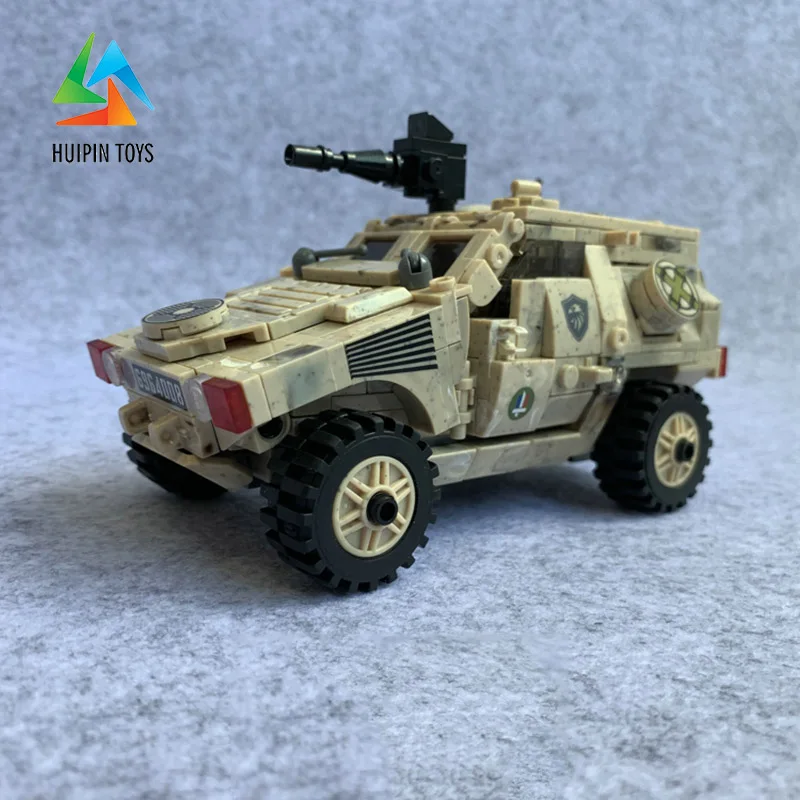 451 шт. XINGBAO строительные блоки легое техника XB-06024 Военная серия VBL колесный бронированный автомобиль модель детских игрушек Кирпичи 4PX