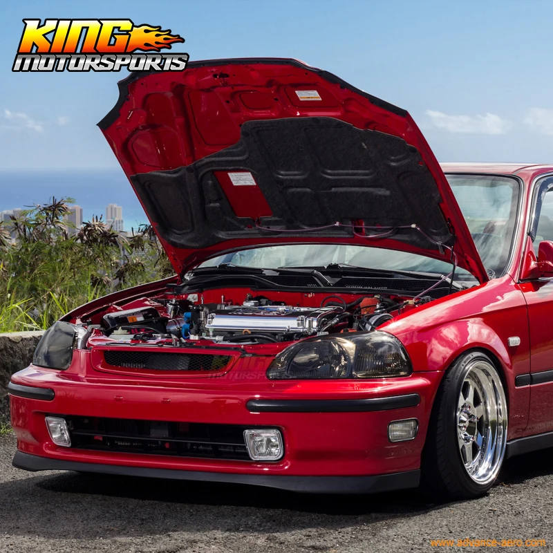 Подходит для 96-98 HONDA CIVIC EK CX DX EX HX LX передний капот Гриль решетка тип R ABS США