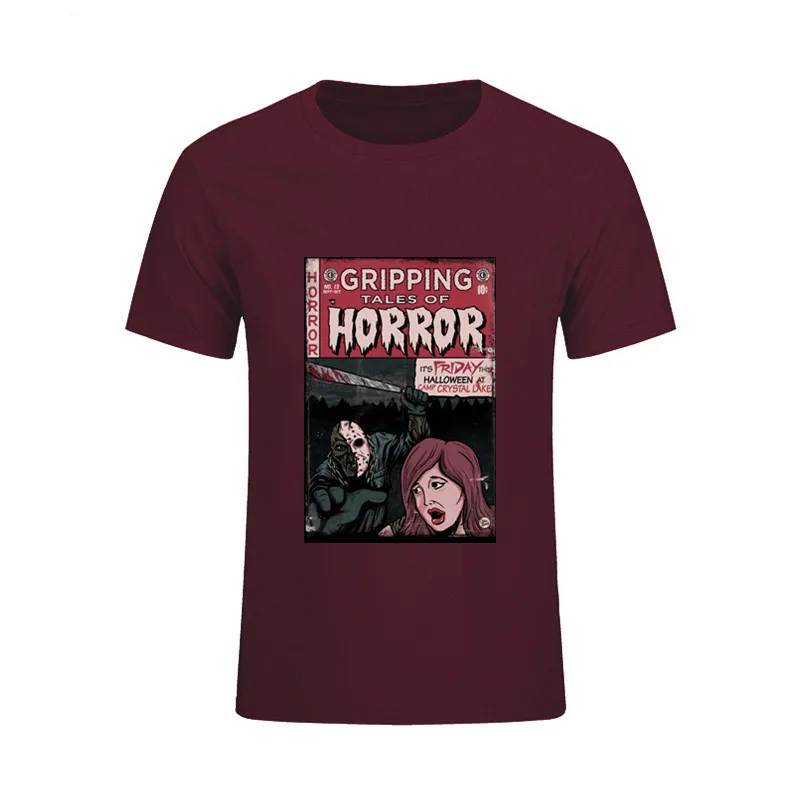 Футболка It's Friday Gripping Tales Of Horror Мужская футболка с рисунком из фильмов оптовая