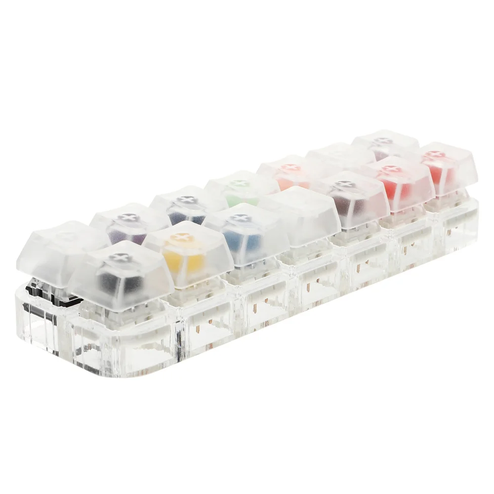 

1 шт., тестер механических клавиатур, 14 кнопок