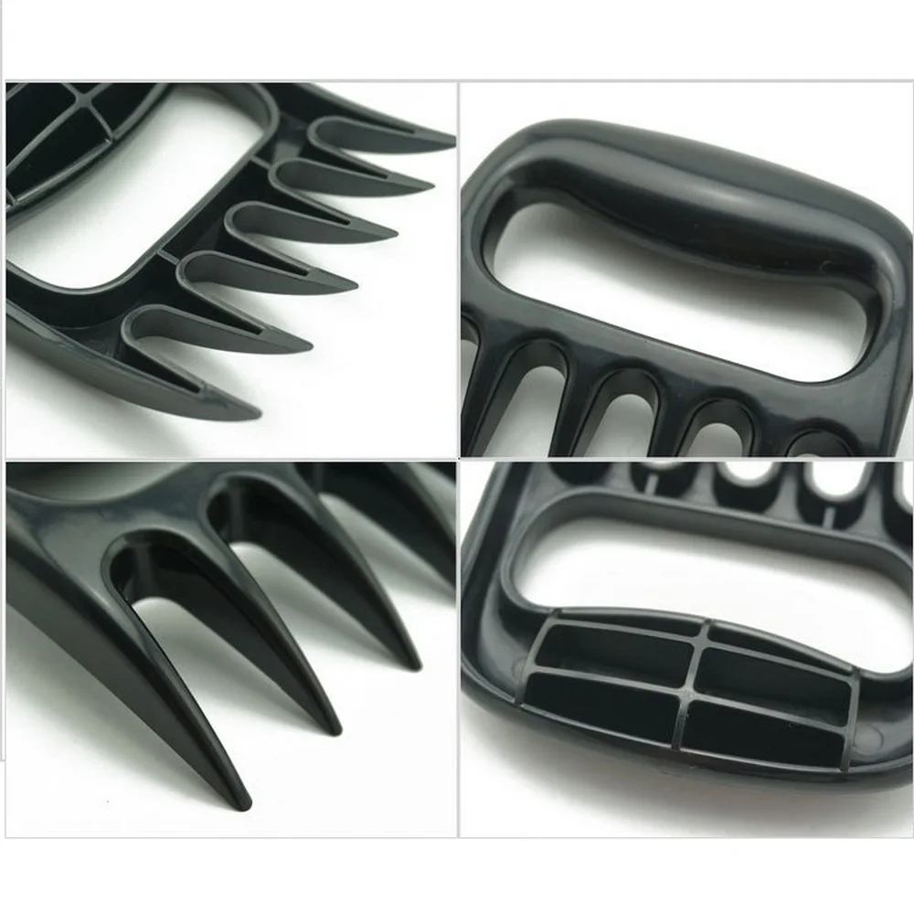 

2pcs BBQ Fork Bear Claws Meat Shredder Strong Pulled Pork Puller Fruit Vegetable Slicer Cutters Cooking Tools BBQ Accessories