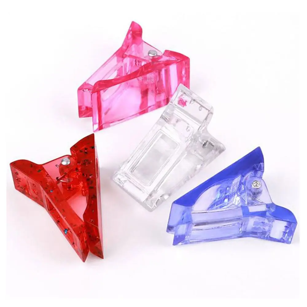 

20 шт. новый акриловый маникюрный УФ-гель Искусственный лак для пальцев Типсы для ногтей зажим Быстрая Форма для строительства