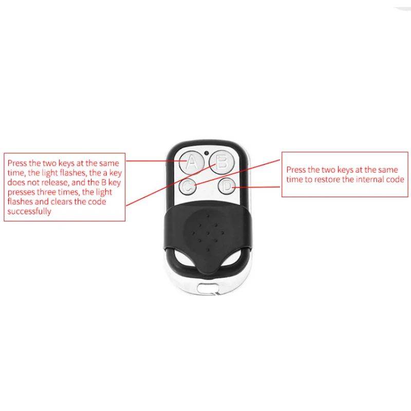 

1PC 433MHZ Copy Remote Control/Test Remote Control Clone Fixed Learning Code Cloning Duplicator Key Fob Distance Remote Control