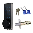 Электронный цифровой дверной замок из цинкового сплава, смарт-клавиатура, БЕСКЛЮЧЕВОЙ замок для входной двери, электронный дверной замок без кода