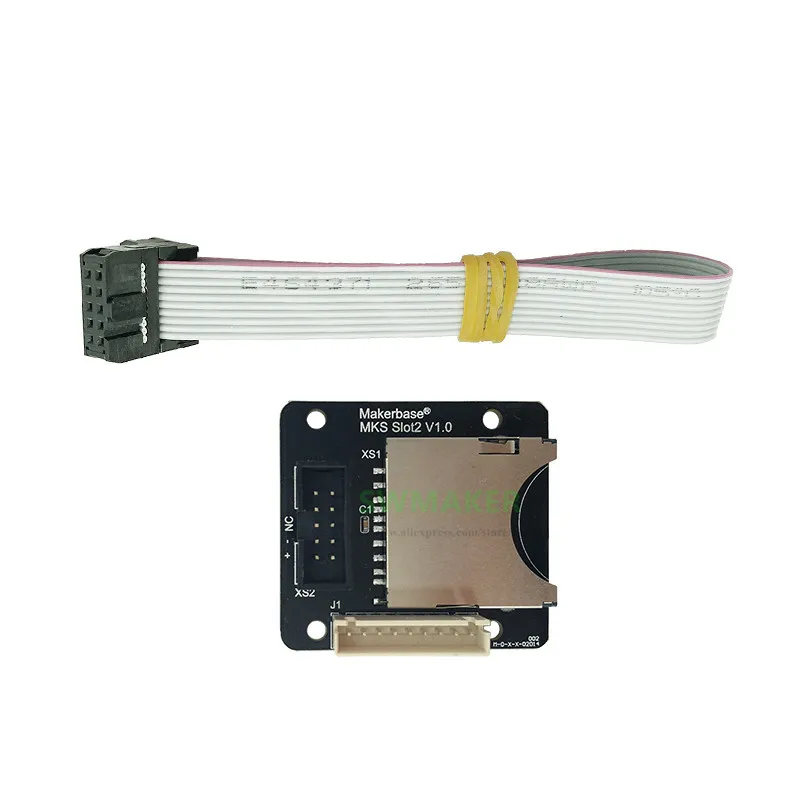 Внешний слот для карт SD MKS Slot2 PAD/MKS Robin Lite/MKS TFT28 TFT32 TFT70 аксессуары 3D-принтера |