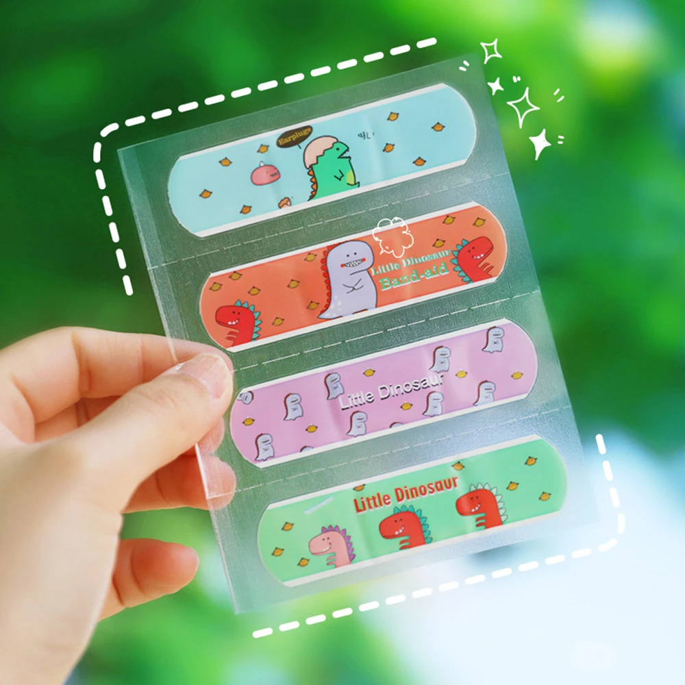

4pcs/bag Cartoon Waterproof Breathable Band Aid Cute Hemostatic Adhesive Bandages