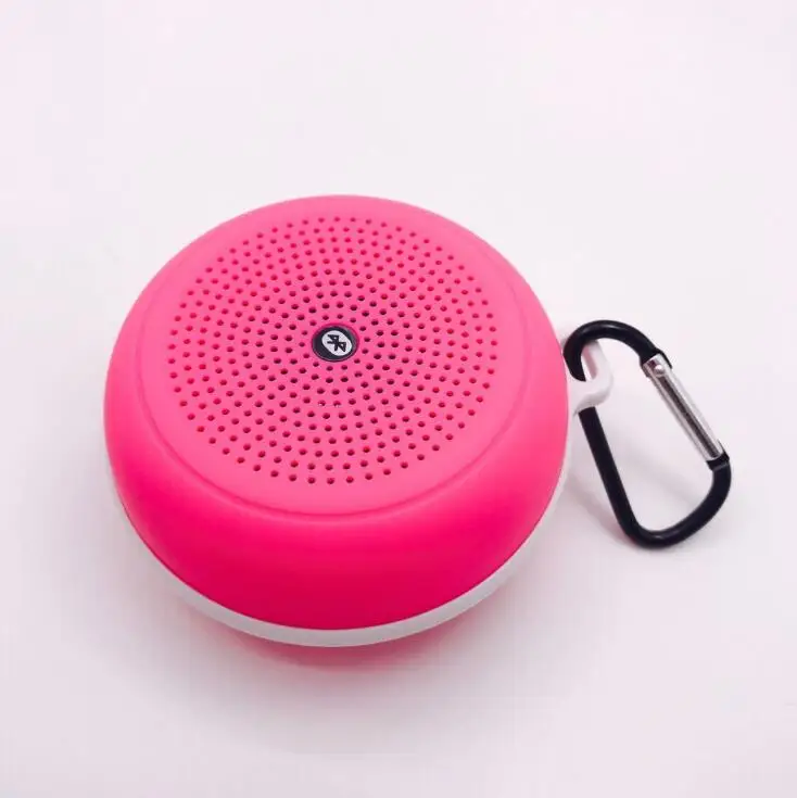 MiniSpeaker-Rose Red Deekite портативный Bluetooth динамик мини-внешний динамик Портативный беспроводной громкий динамик коробка Поддержка TF карта FM радио Aux вход - Цвет: MiniSpeaker-Rose Red