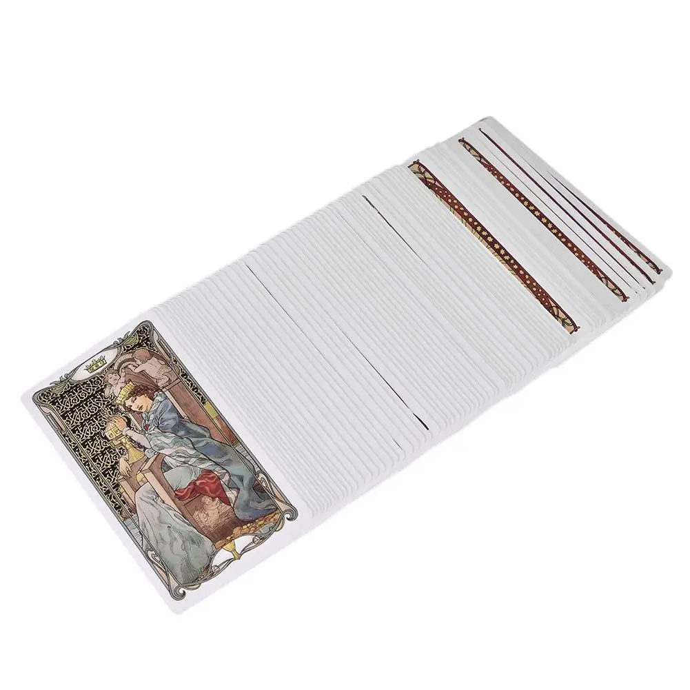 Новые золотые карты Таро в стиле арт нового английский PDF руководство по каталогу