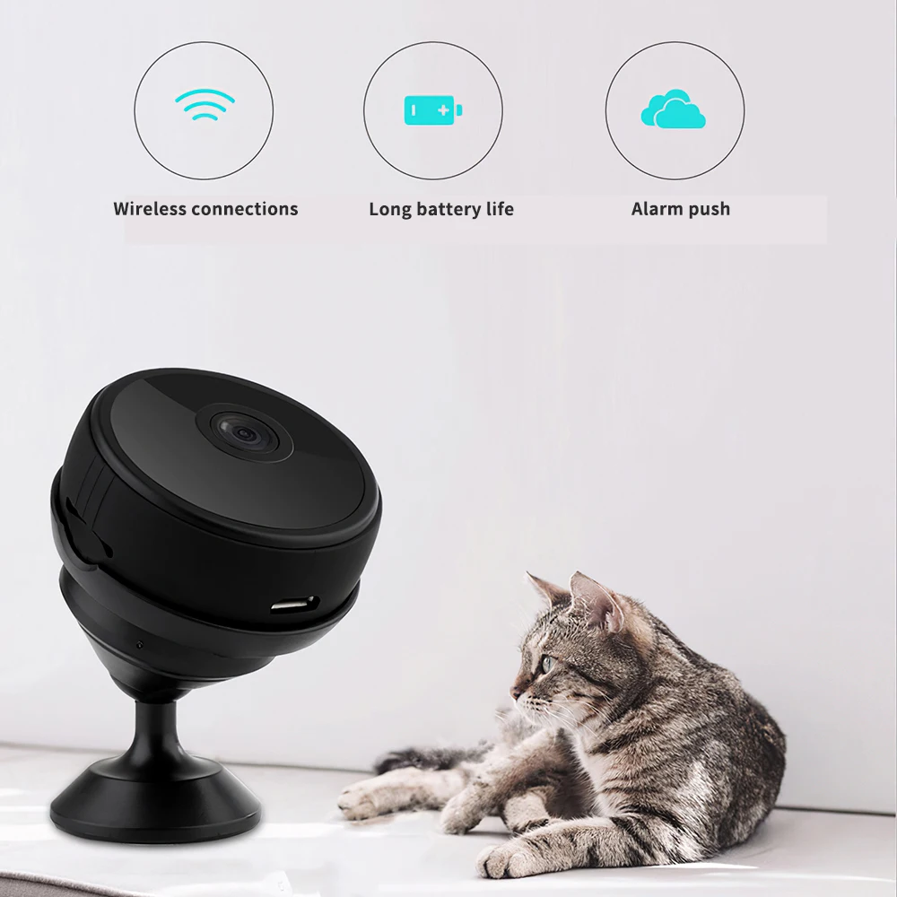 

Беспроводная IP-камера с углом обзора 1080 градусов, Full HD 150 P