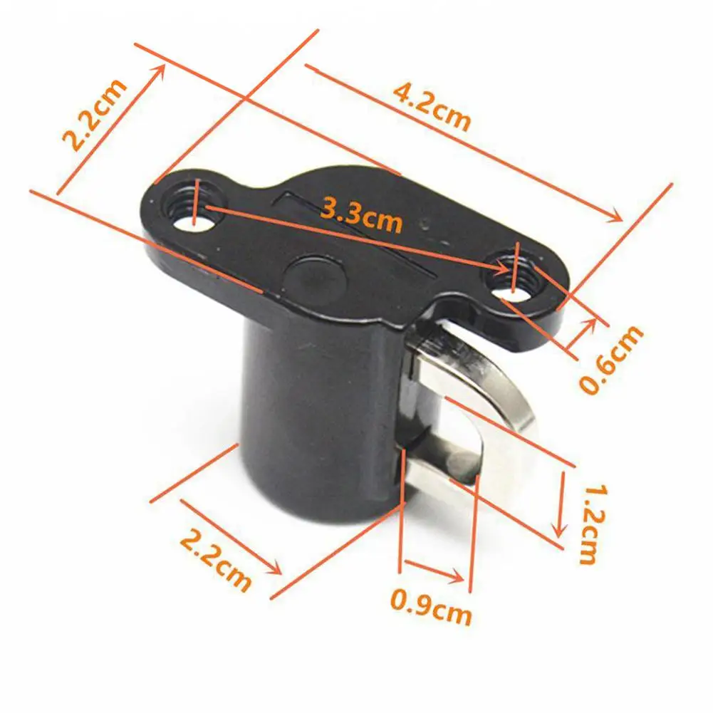 Adeeing замок черная вешалка крюк из алюминиевого сплава для универсального