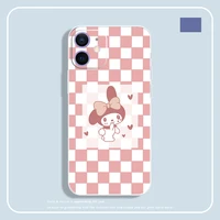 new original transparent silicone case for iphone 11 12 pro max mini x xr xs max 7 8 plus cartoon anime protection cover