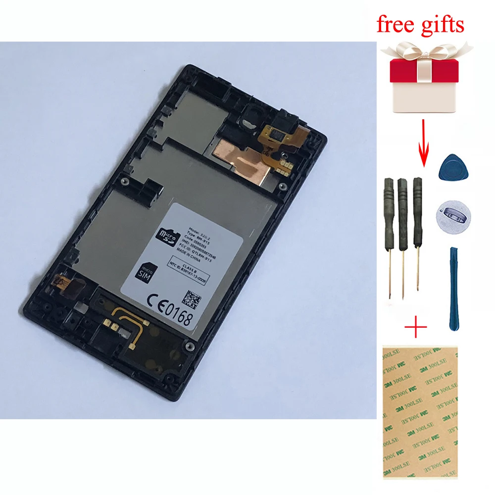 100% протестированный полный сенсорный экран дигитайзер стеклянный датчик + ЖК