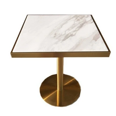 

Round marble dining table coffee light luxury negotiation and chair combination modern sales office reception leisur
